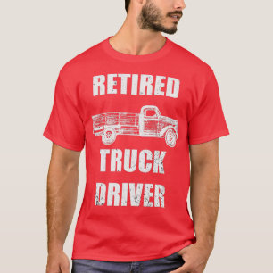 Camiseta Estilo de Vintagem do Driver do Caminhão Reformado