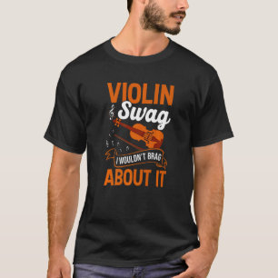 Camiseta Estilo de Violino que Eu Não Me Gabaria Disso Viol