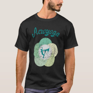 Camiseta Estilo de Workout de Potência da Acroyoga Geometri