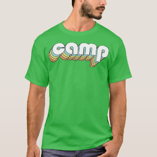 Camiseta Estilo Desvanecido Da Tipografia Do Arco-Íris Do C