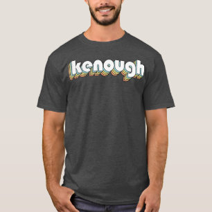 Camiseta Estilo Desvanecido da Tipografia Retroativa do Ksu