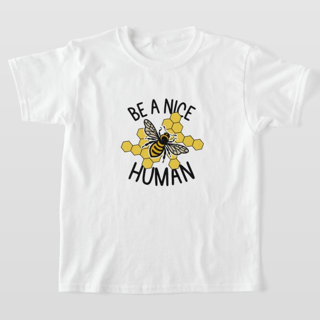 Camiseta Estilo digno de Buzzle: Impressão de Bumble Bee Fa (Postura )