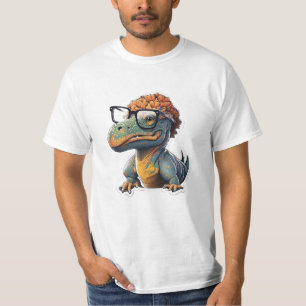 Camiseta Estilo Dino-Mite: A Espetacular Camisa-T Do Dinoss