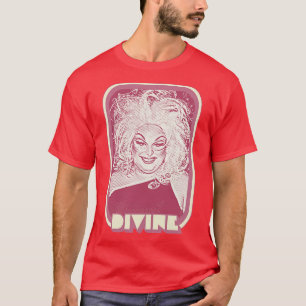 Camiseta Estilo divino Retroativo 80s Arte do Ventilador