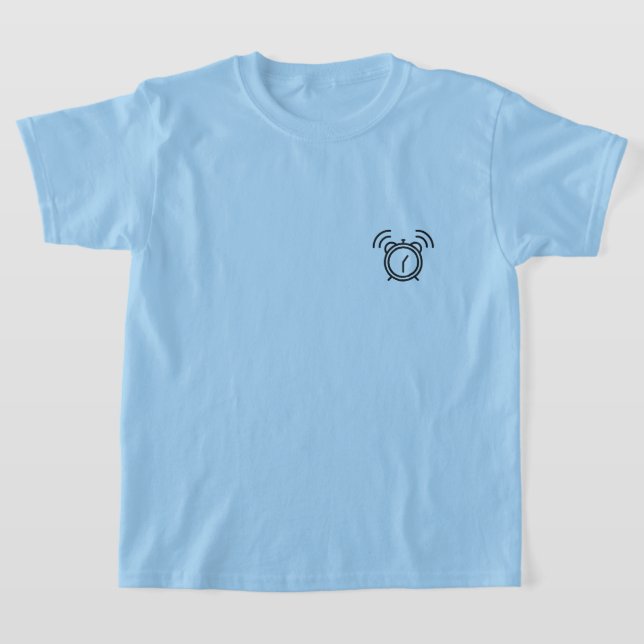 Camiseta Estilo do alarme (Postura )