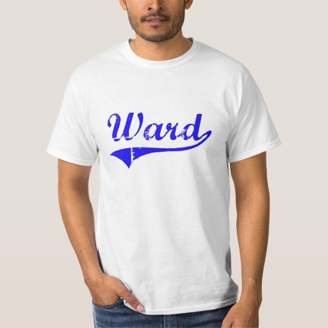 Camiseta Estilo do clássico do sobrenome da divisão (Frente)