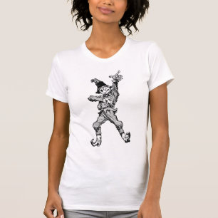 Camiseta Estilo do disco da dança do espantalho