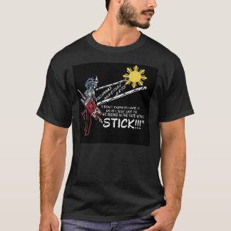Camiseta Estilo do humor Face2stick de LFS-Kali FMA
