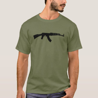 Camiseta Estilo do jérsei dos esportes do Kalashnikov 47