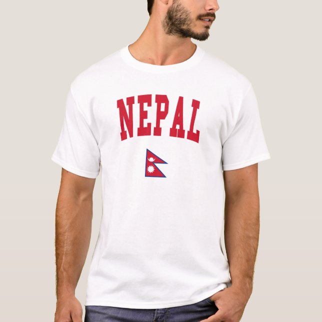 Camiseta Estilo do Nepal (Frente)