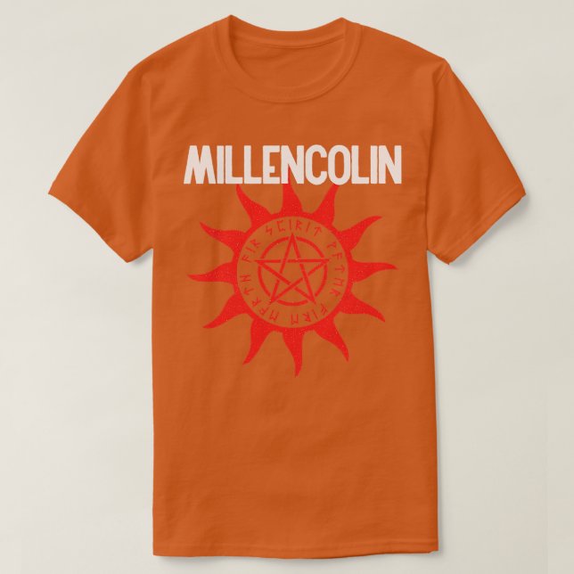 Camiseta Estilo do Pentagrama do Millencolin (Frente do Design)