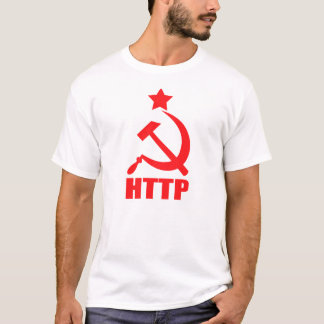 Camiseta Estilo do soviete do HTTP