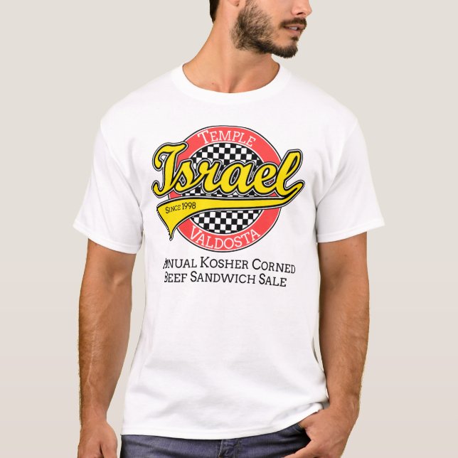 Camiseta Estilo do supermercado fino (Frente)