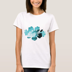Camiseta Estilo do surf do hibiscus