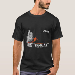 Camiseta Estilo dos Anos 80 Mont Tremblant Can. Esqui Vinta