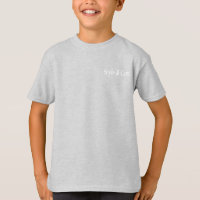 Estilo e cuidado Cinza Cores T-Shirt