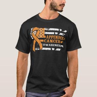Camiseta Estilo Encaminhado EUA Sinalizador de Consciência