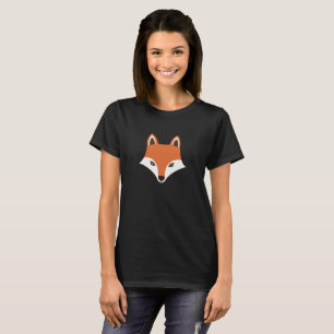 Camiseta Estilo Escandinavo Cartografia Fox Face