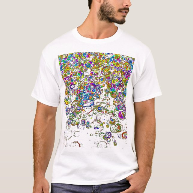 Camiseta Estilo esferoides Orbões Design Orgânicos (Frente)