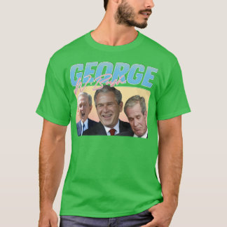 Camiseta Estilo estético George W Bush 90s1