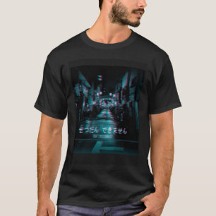 Camiseta Estilo estético Vaporwave Japão 80s 90s Meme Tokyo