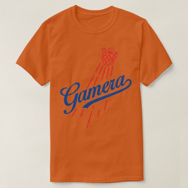 Camiseta Estilo GAMERA Baseball (Frente do Design)