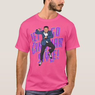 Camiseta Estilo Gangnam do vamos Go