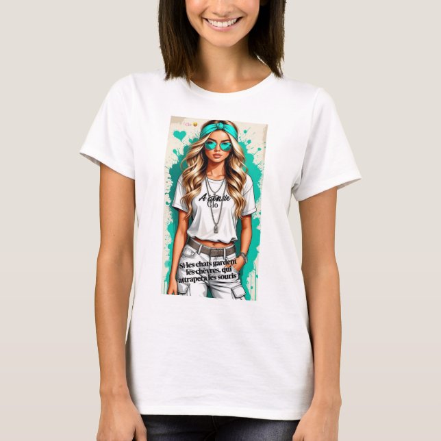 Camiseta estilo geração z  (Frente)