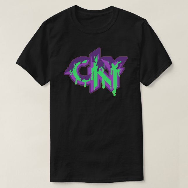 Camiseta Estilo Ghoul Grumps Logotipo Cky (Frente do Design)
