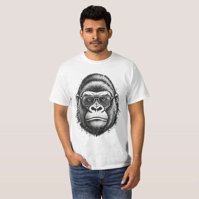 camiseta estilo gorila legal (Frente Completa)