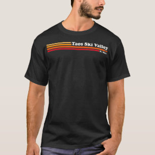 Camiseta Estilo gráfico da Vintage dos anos 80 Taos Ski Val
