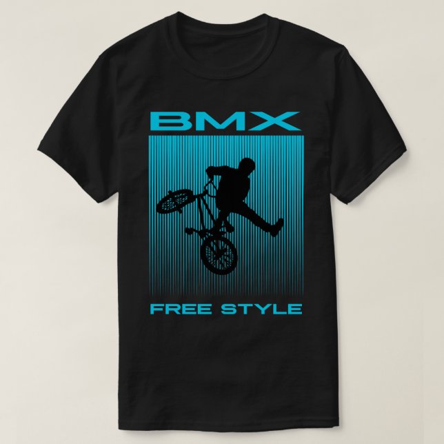 CAMISETA ESTILO GRATUITO BMX 1 LEG (Frente do Design)