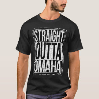 Camiseta Estilo Grungente do Saída de hetero de Omaha
