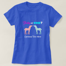 Camiseta Estilo Inteiro Ou Colt Ocidental Sexo Revelar Cami
