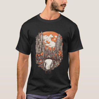Camiseta Estilo Inteligente de Rua Mostre Seu Amor pela Gra