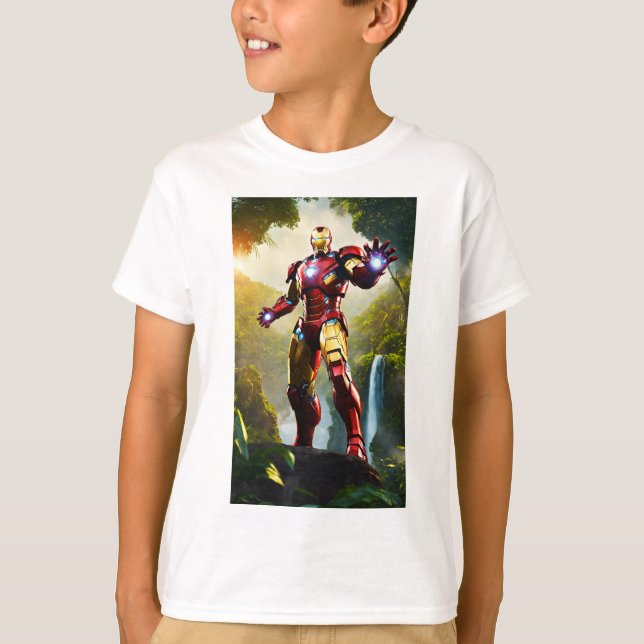 Camiseta Estilo iônico Tony Stark Melhor Qualidade (Frente)