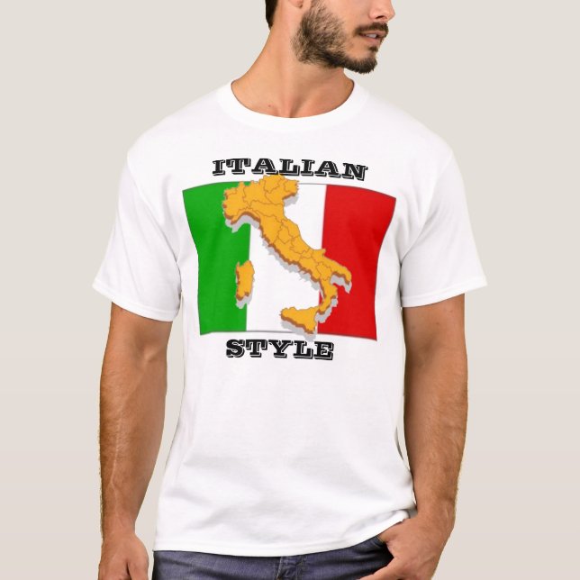 CAMISETA ESTILO ITALIANO (Frente)