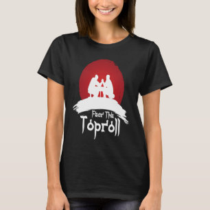 Camiseta Estilo Japão Torcendo o Braço de Luta