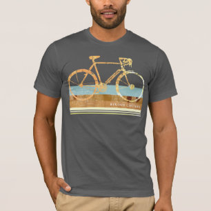 Camiseta estilo legal e moda de bicicleta