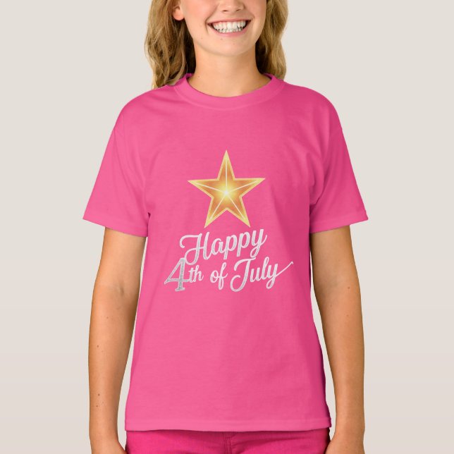 Camiseta Estilo Liberdade: Designs de Slogan dos EUA (Frente)