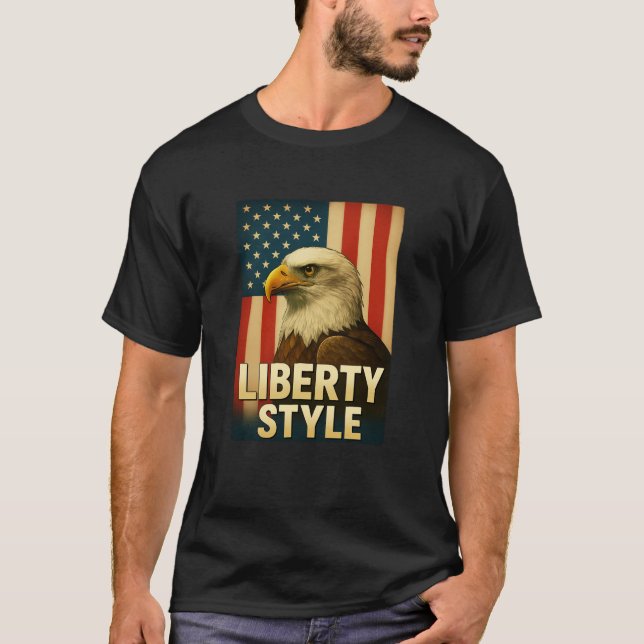 Camiseta Estilo Liberty (Frente)