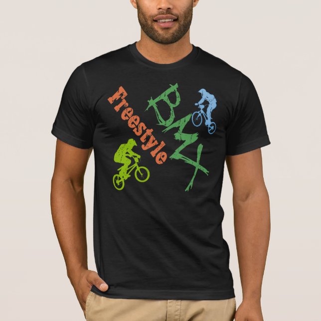 Camiseta Estilo livre de BMX (Frente)