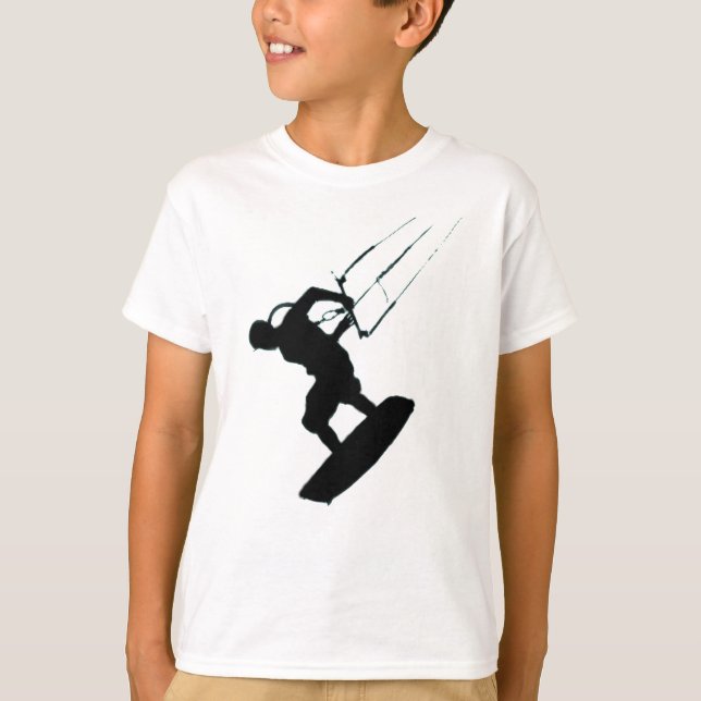 Camiseta estilo livre Kiteboarding (Frente)