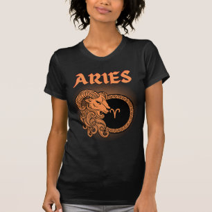 Camiseta Estilo Medieval Áries Zodiac