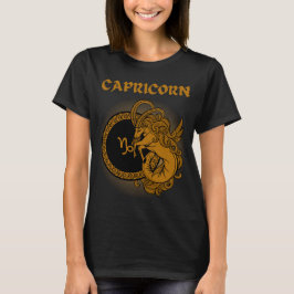 Camiseta Estilo medieval Zodiac Capricórnio
