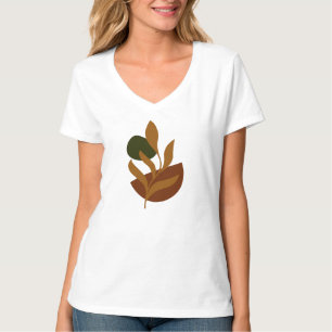Camiseta Estilo Minimalista Boho de Verão Feminino