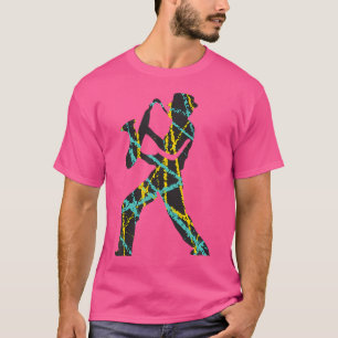 Camiseta Estilo Moderno Jazz Saxofone Musico