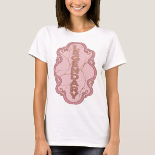Camiseta Estilo Moderno LEGENDÁRIO Dourado