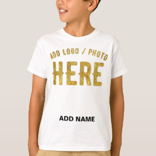 CAMISETA ESTILO MODERNO PERSONALIZÁVEL BRANCO VERIFICADO MA