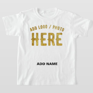 CAMISETA ESTILO MODERNO PERSONALIZÁVEL BRANCO VERIFICADO MA